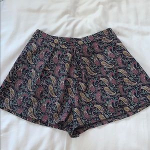 Paisley shorts